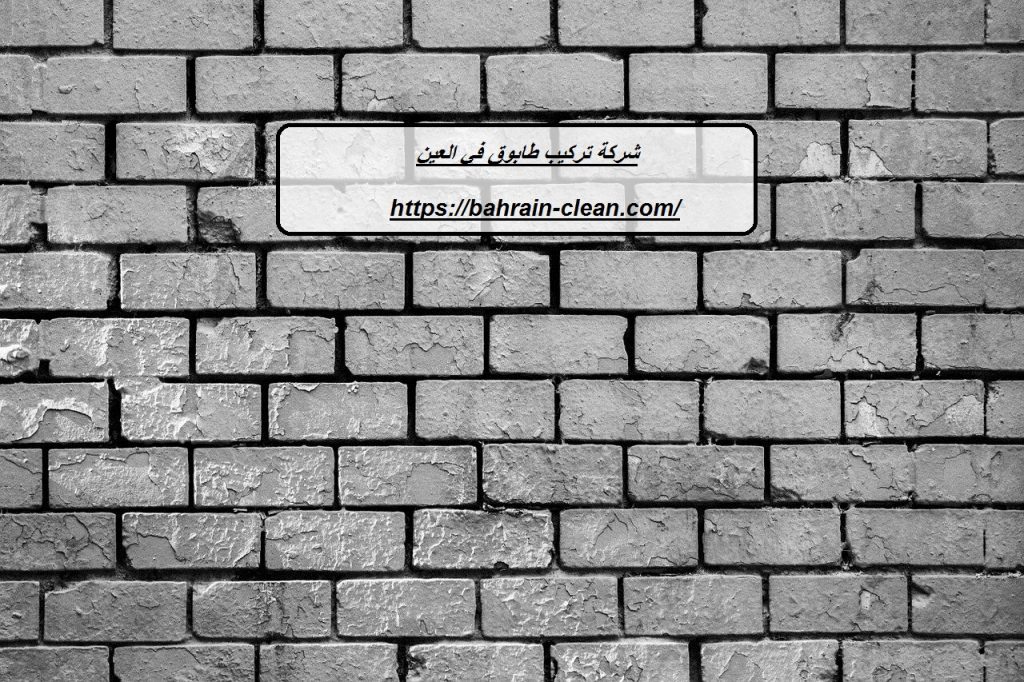 شركة تركيب طابوق في العين